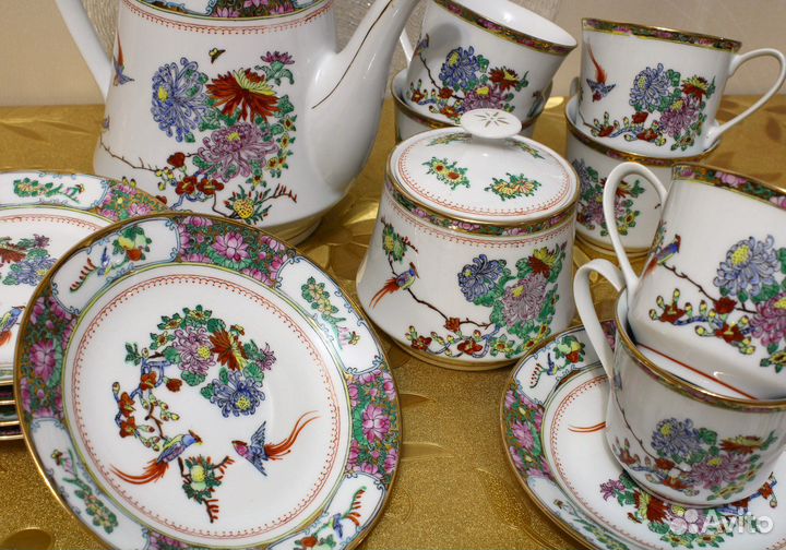 Чайный китайский сервиз новый
