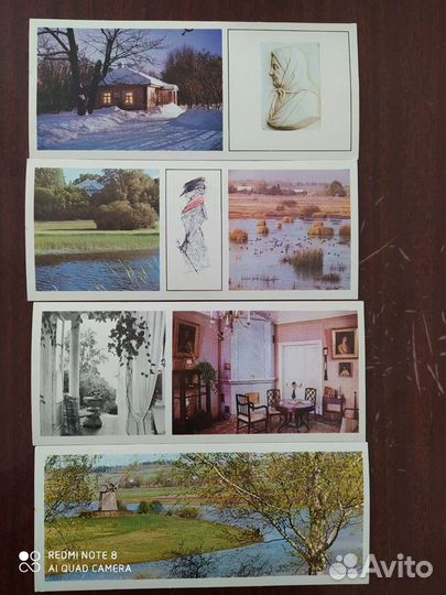 Открытки. В стране, где сороть голубая