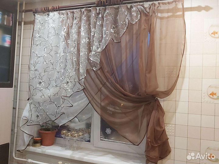 Шторы и тюль для кухни