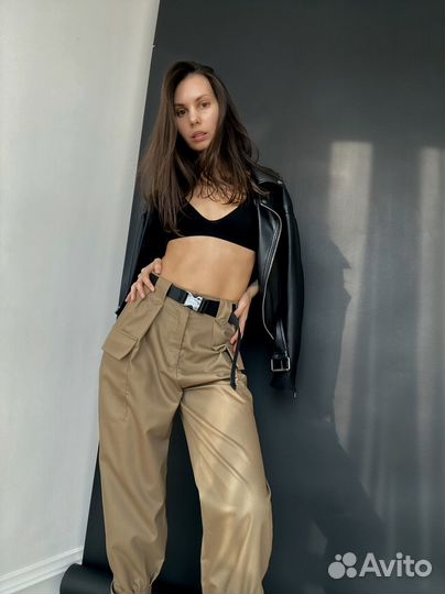 Брюки джоггеры женские