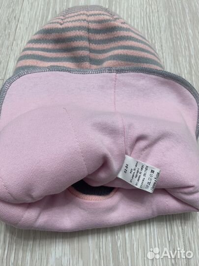 Шапка шлем для девочки 52 54