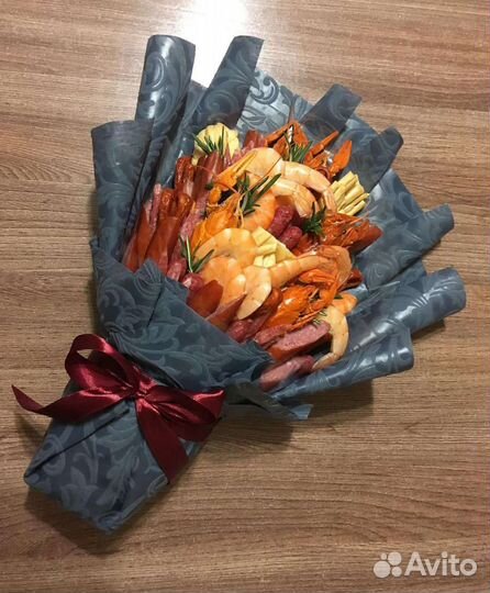 Букеты из раков