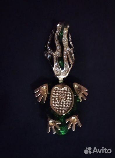 Новая металлическая лягушка-шкатулка