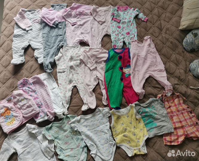 Пакет вещей для девочки 62-68