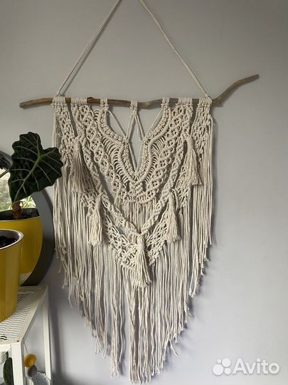 Настенное панно макраме