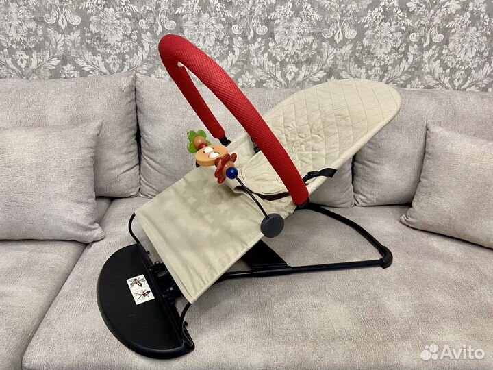 Детский шезлонг для новорожденных от 0 Luxmom