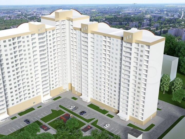 3-к. квартира, 92,2 м², 6/19 эт.