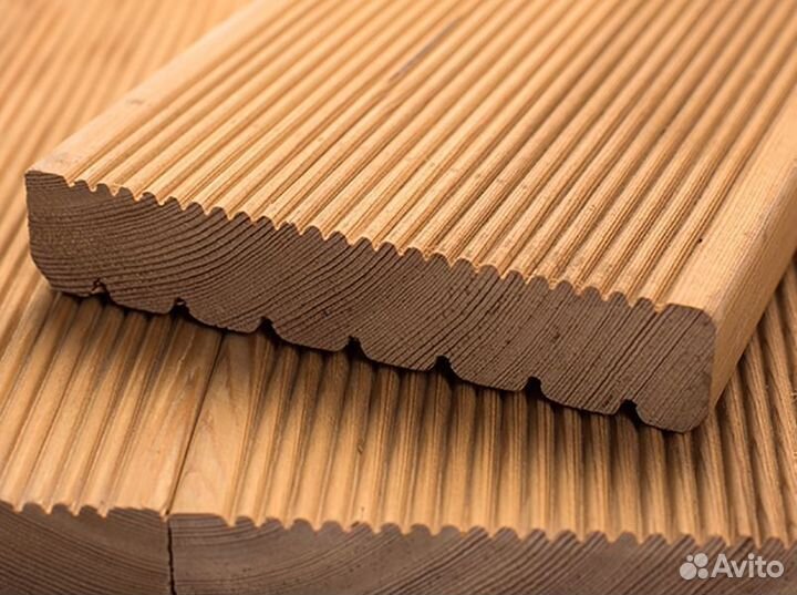 Террасная доска лиственница / 28х140 мм / вс