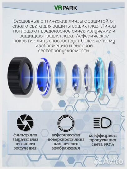 Очки виртуальной реальности для телефона