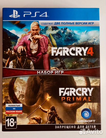 Farcry 4 + Farcry Primal ps4