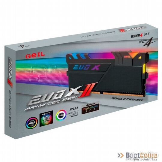 Оперативная память DDR4-3200 16GB geil EVO X II sy