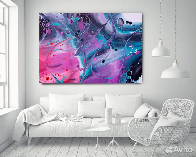 Интерьерная картина. Яркая красивая