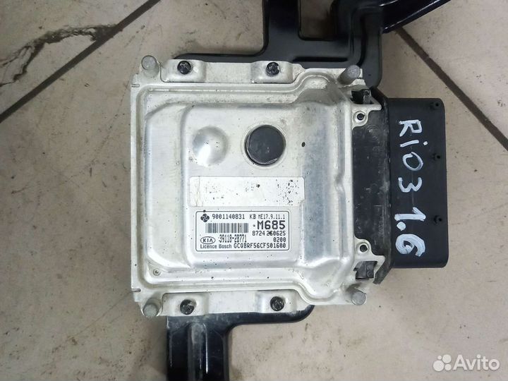 Комплект эбу Kia Rio 3 МКПП 1.6 л. G4FC 123 л.с