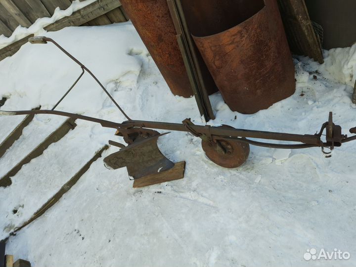 Конный плуг