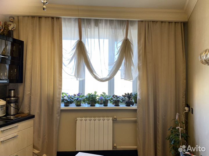 Комплект шторы и тюль бу дизайнерские