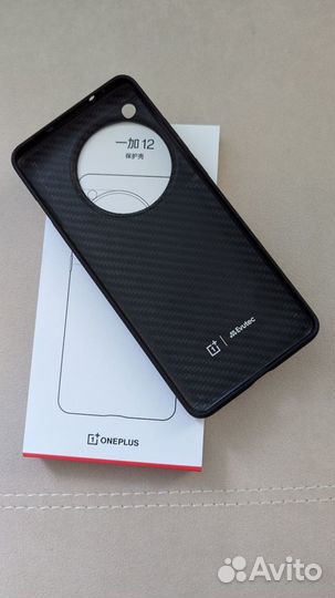 Чехол на oneplus 12 case carbon