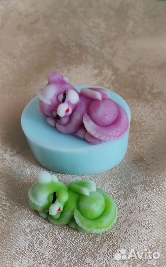 Силиконовые формы для мыла дракон