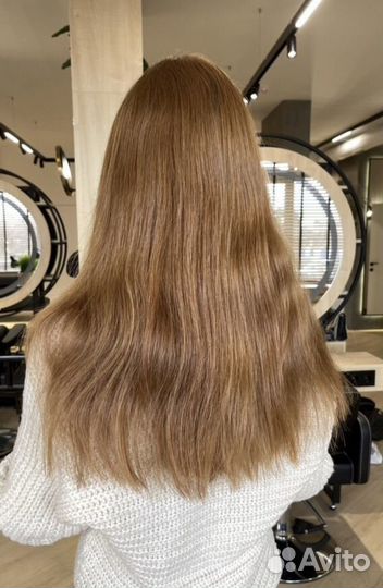 Кератиновое выпрямление