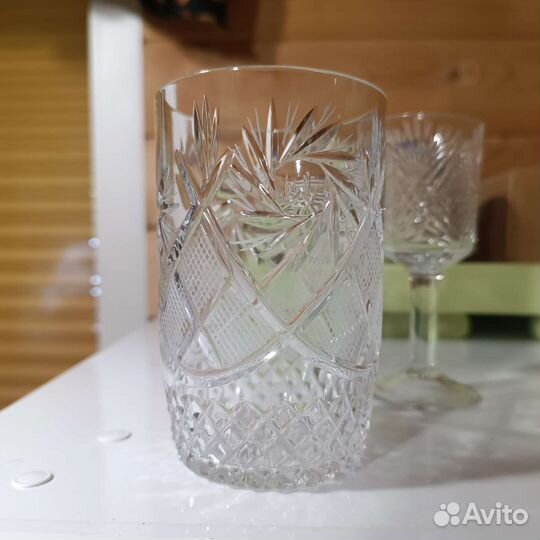 Рюмка на ножке СССР хрусталь