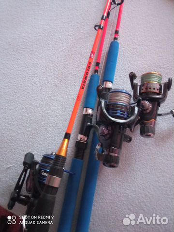 Спининги удочки катушки фидор бортовые удочки