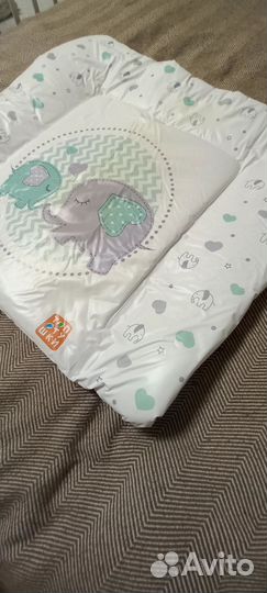 Мягкая вкладка на пеленальный стол