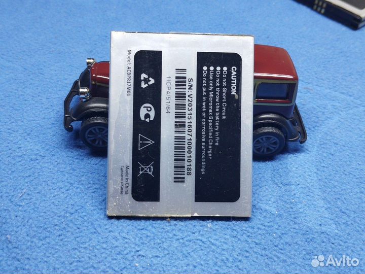Micromax acbpr17M01. Аккумулятор. Оригинал