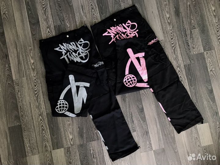 Штаны y2k minus two cargo pants