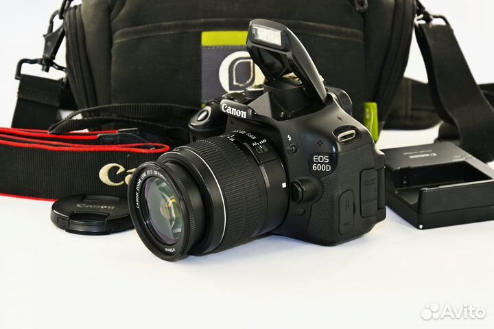 Canon EOS 600D японская зеркалка Kit Canon 18-55