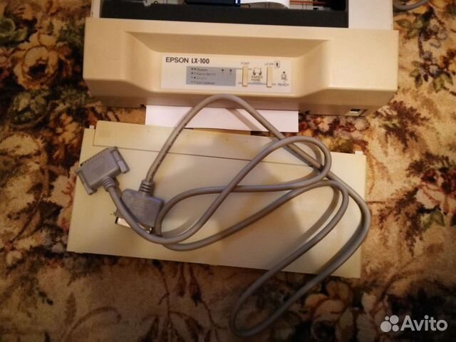 Матричный принтер epson lx 100