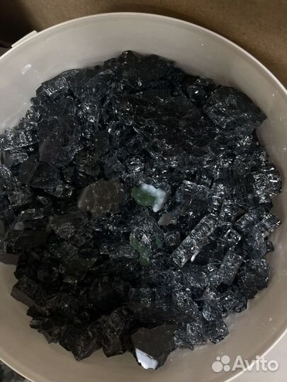 Стеклянная крошка фракция 1-1,5 см