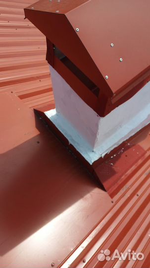 Планка примыкания для крыши