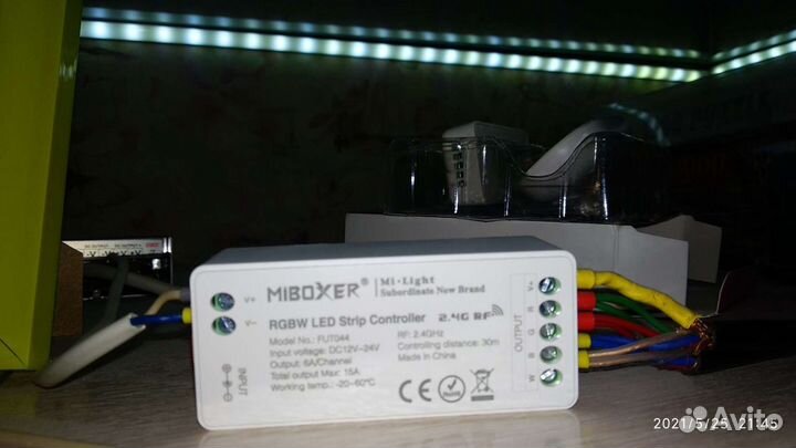 Контроллер для RGB/rgbw Ленты с беспроводным пульт