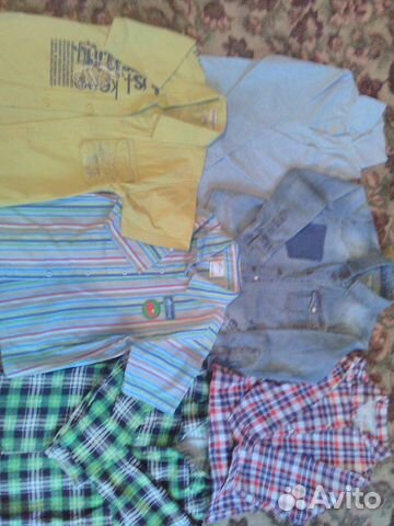 Рубашки пакетом для мальчика