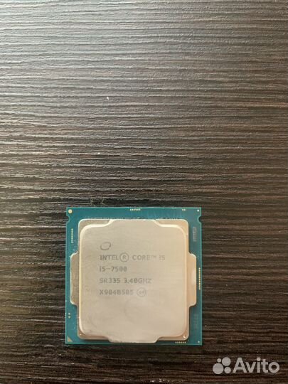 Процессор intel core i5 7500 3,40ghz