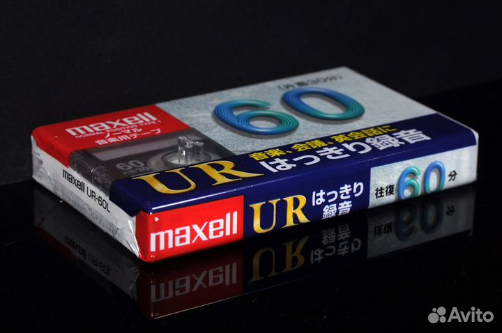 Аудио кассеты maxell UR 60 japan market (3890)