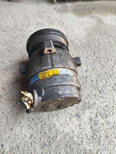 Компрессор кондиционера chevrolet evanda