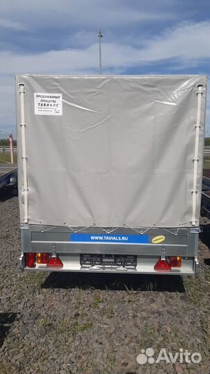 Легковой прицеп (кат. В) с аэродинамическим тентом