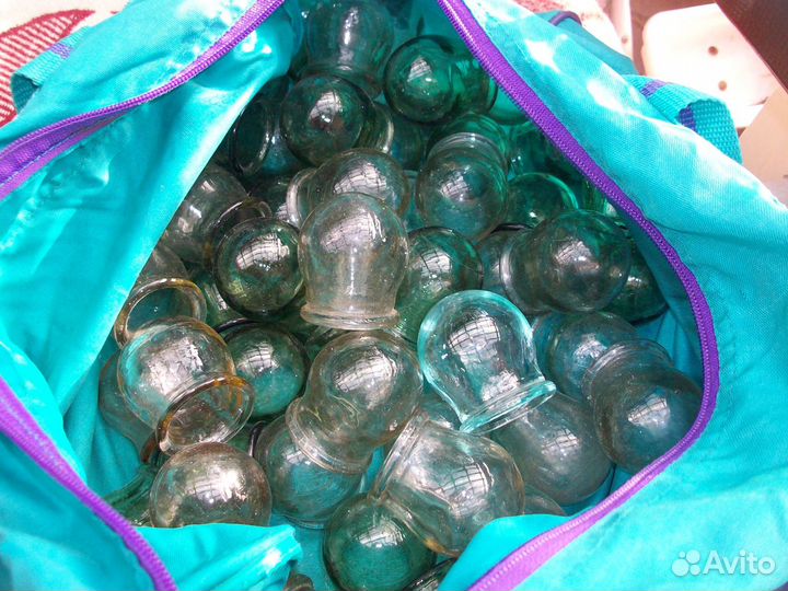 Банки медицинские стеклянные СССР