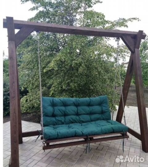Пошив подушек для мебели и качелей (садовая)