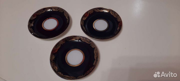 Фарфоровая посуда лфз СССР cobalt