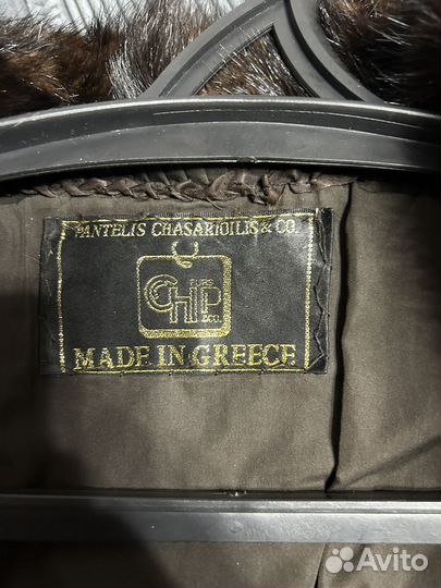 Шуба норковая 48 50 бу