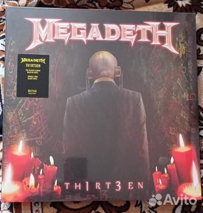 Megadeth на виниле 5 альбомов