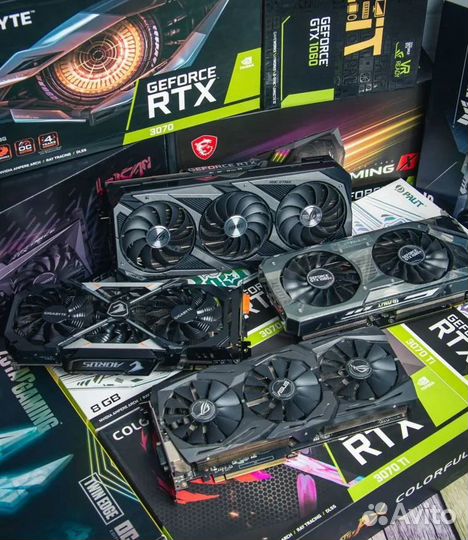 Видеокарты GTX \ RTX \ RX обмен выкуп кредит