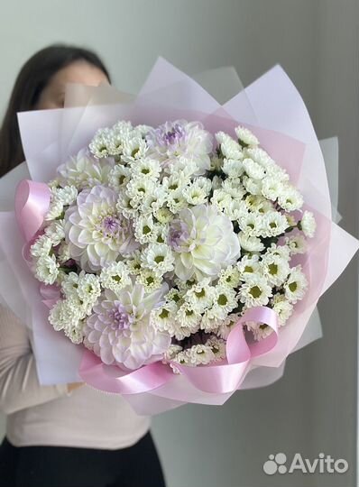 Хризантемы и георгины