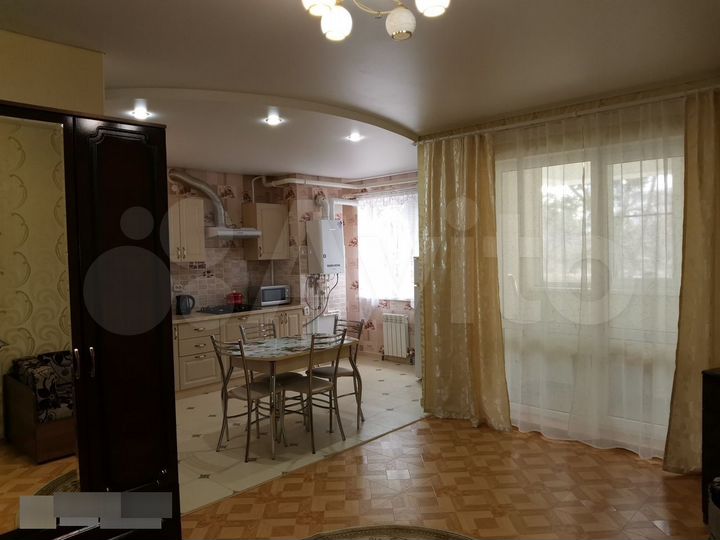 Квартира-студия, 52 м², 1/9 эт.