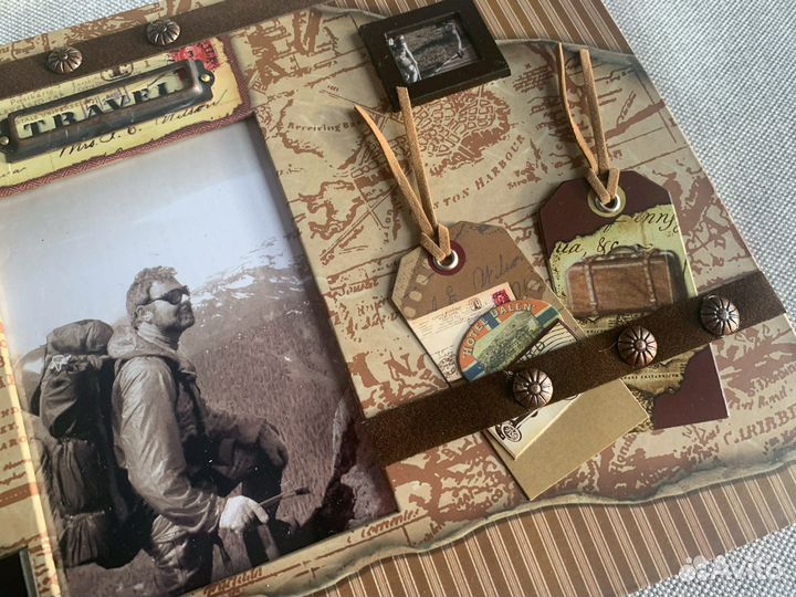 Новый Фотоальбом Путешествие Travel для фото 10x15