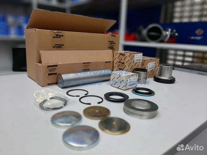 Оригинальный ремкомплект шкворня ман тга