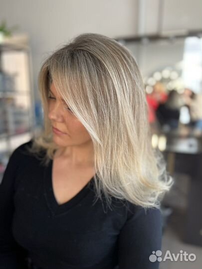 Окрашивание волос парикмахер-колорист