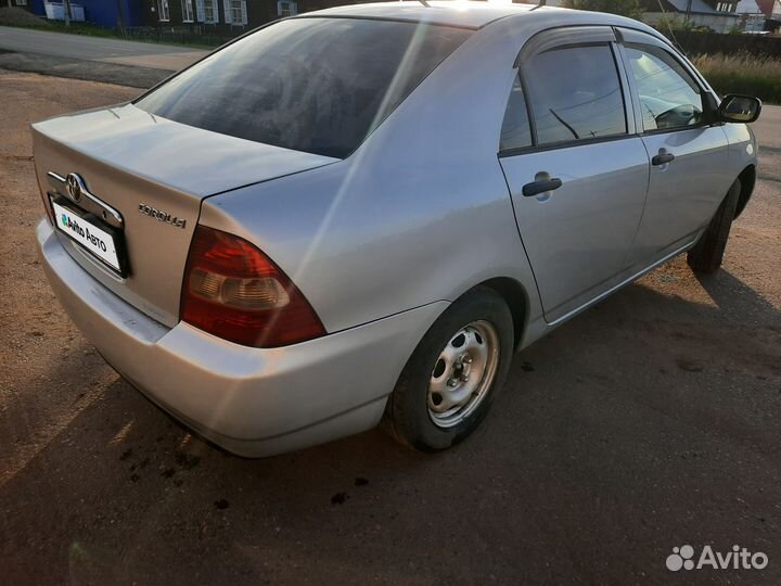 Toyota Corolla 1.3 AT, 2001, 276 000 км