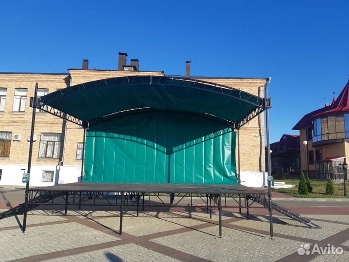 Стальной сценический комплекс